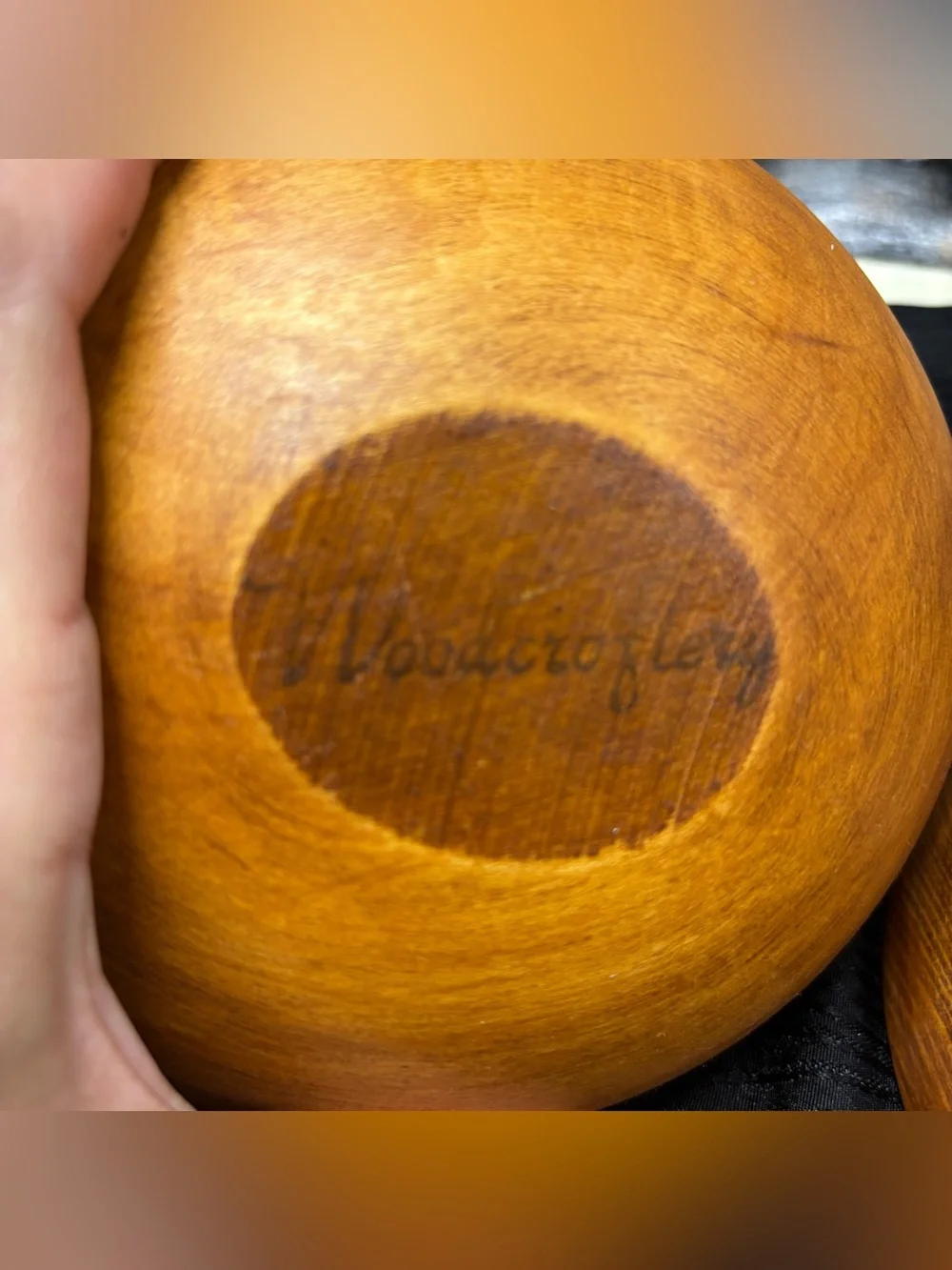 Vintage Woodcroftery Hand Turned Hardwood Salad Bowls (Restored & Food Safe!)